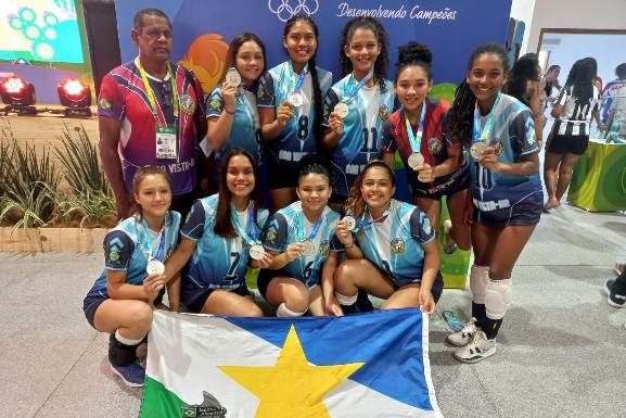 Jogos da Juventude: vôlei feminino vence segundo jogo e vai