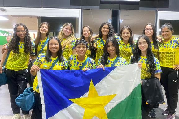 JOGOS DA JUVENTUDE  Equipe de Roraima conquista medalha de prata no vôlei  feminino