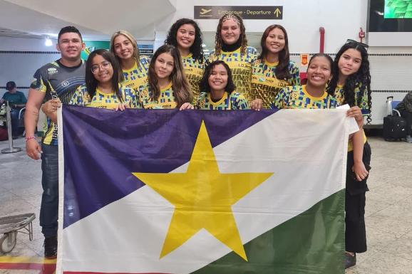 JOGOS DA JUVENTUDE  Equipe de Roraima conquista medalha de prata no vôlei  feminino