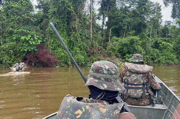 Operação Catrimani II: Destacamento Especial de Fronteira de Waikás combate garimpo ilegal na Terra Indígena Yanomami